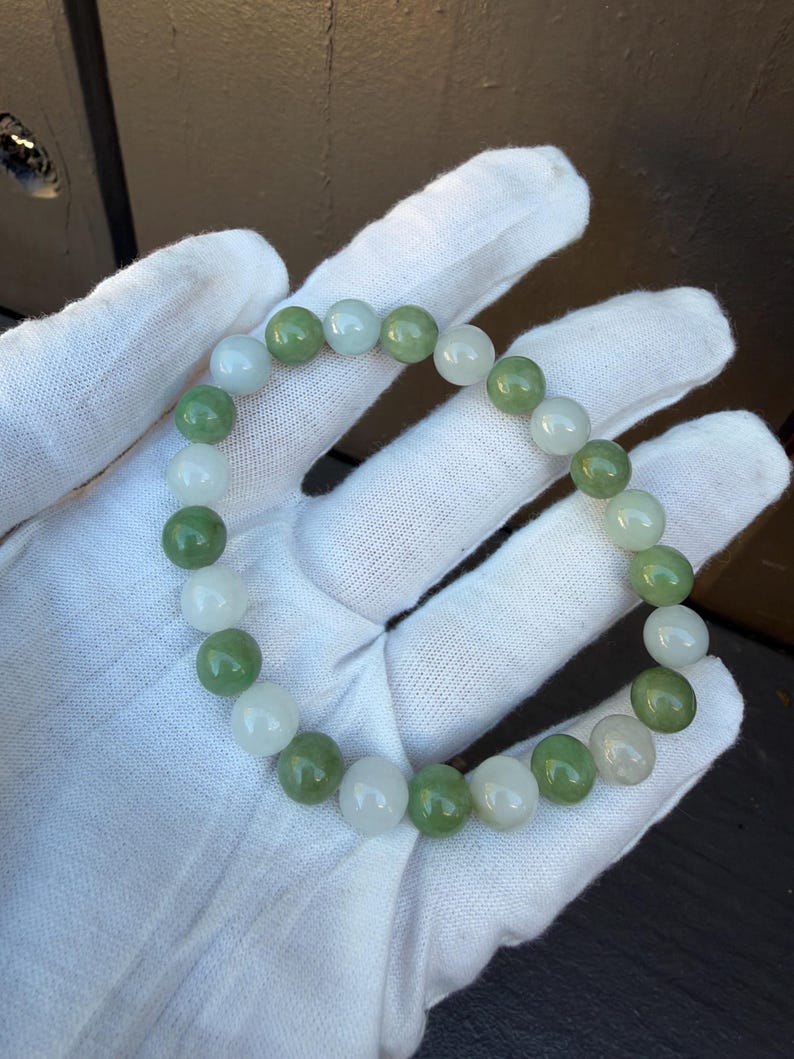 Natural Burmese Jade Bracelet
