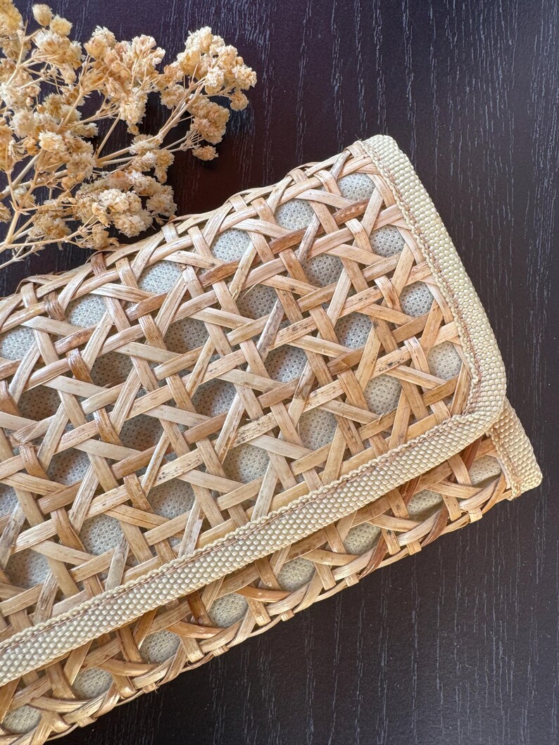 Handcrafted Rattan Wallet – Thoughtful Gifts/ Holiday Gifts